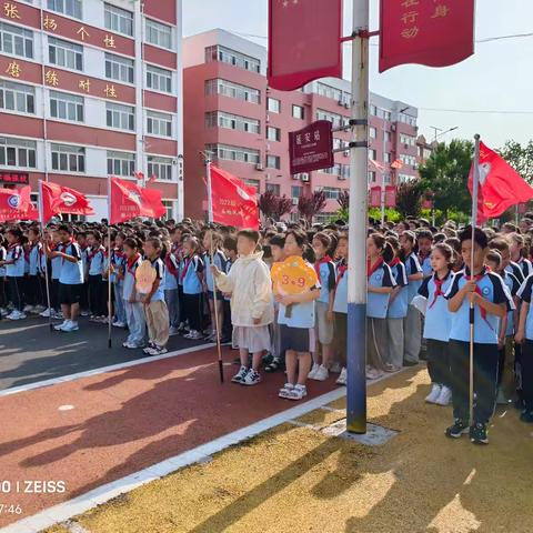 少年不负凌云志 励志逐梦正当时—阳信县实验小学升旗仪式