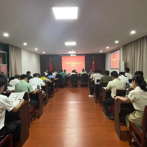 文罗镇召开防蚊灭蚊工作调度会