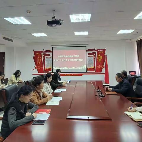 魏都区委统战部举办学习贯彻党的二十届三中全会精神培训班