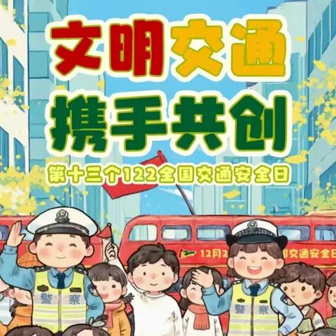 “文明交通，携手共创”——栖山镇金太阳幼儿园“12.2”全国交通安全日宣传教育活动