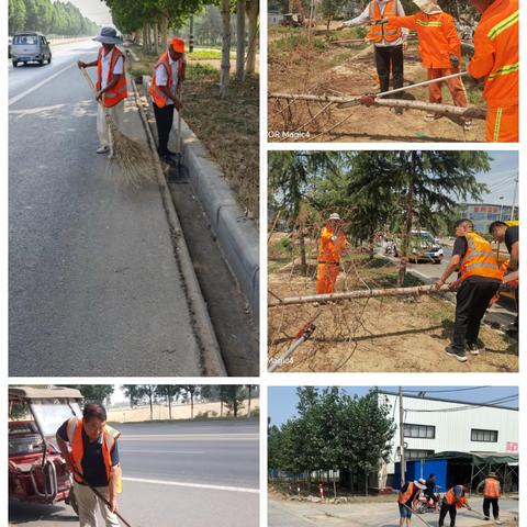 原阳县公路事业发展中心 ‍高温坚守、护路平安 ——夏季养护