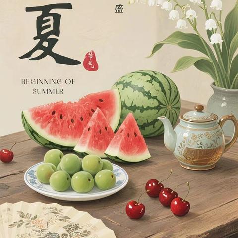 【一所有“故事”的小园儿】 ‍时至立夏  万物并秀 ——义和镇大山幼儿园立夏节气主题活动