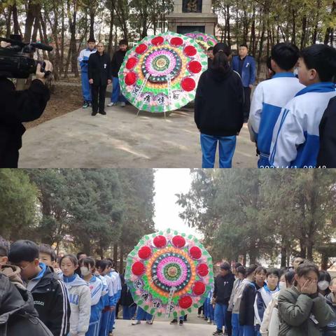 缅怀革命先烈，赓续红色血脉 ——台营学区初级中学烈士陵园祭扫活动