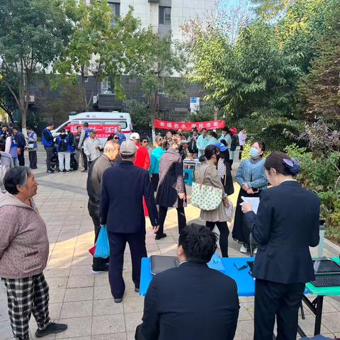 【西港路街道在水一方社区】便民小市集 惠民零距离