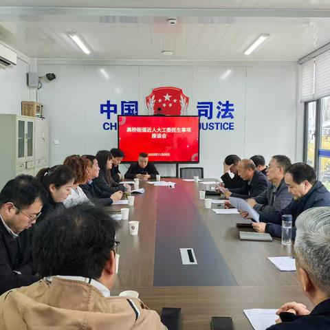 凝心聚力谋发展 为民实事暖人心 ——高桥街道人大工委召开四季度集中学习会暨 2026 年度民生实事项目征集座谈会