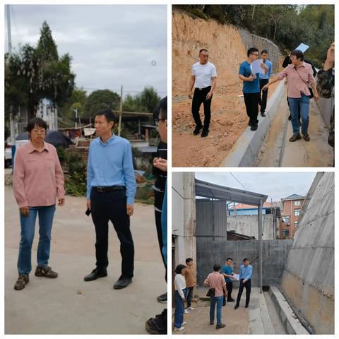 清流县2个地灾治理项目竣工自验