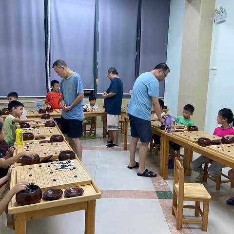 琼海围棋沙龙活动（7月）之 车轮战篇（段位组）