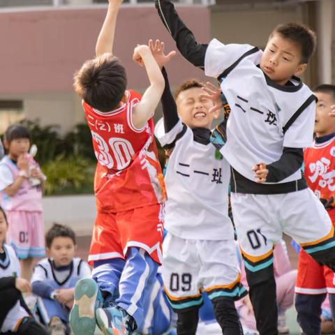 二年级篮球比赛