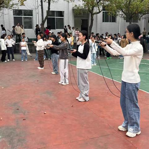 跃动青春，绳采飞扬 ‍——桃源县第八中学（三阳港镇中学） ‍班级跳绳比赛