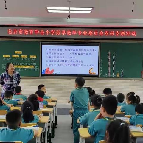 “同心齐研 向学而教”—铁路小学参加北京大兴二小数学教研活动