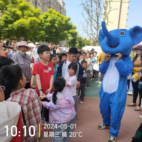 情暖万家.贴心花园~“黄河大集”之五一亲子运动会志愿服务活动