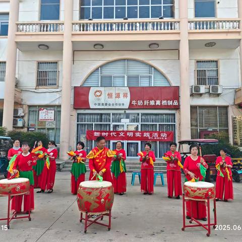 【黄河路街道】颐和社区新时代文明实践站开展庆七一文艺汇演，敲响新时代文明强音
