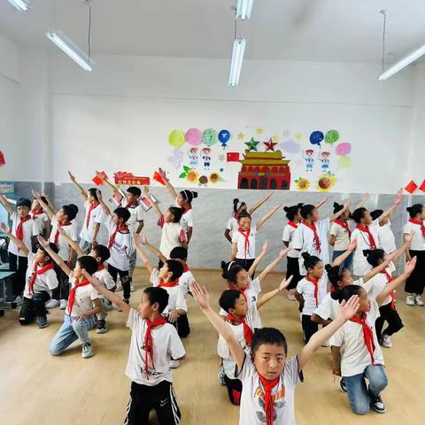 “燃 FUN国庆  筑梦前行” ——色威镇中心小学校