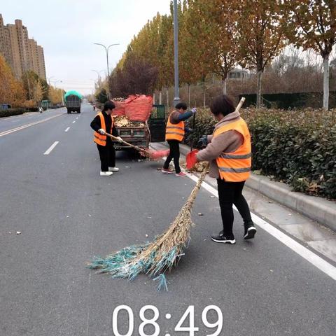 走进冬季——环卫行动