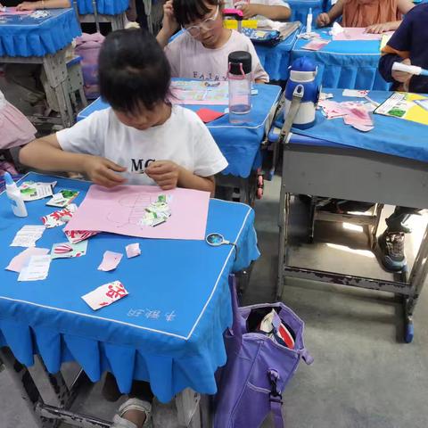 碎纸创意设计画活动记