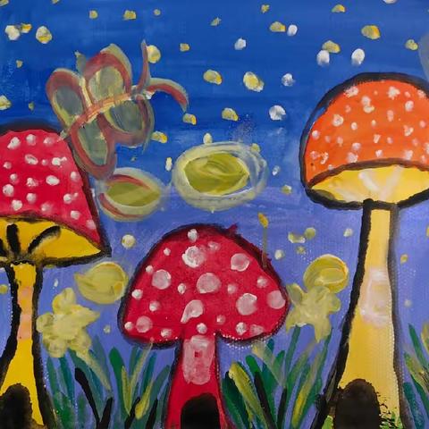 卢龙画室五班星期六作品展