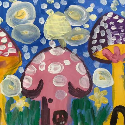 卢龙画室五班星期日作品展