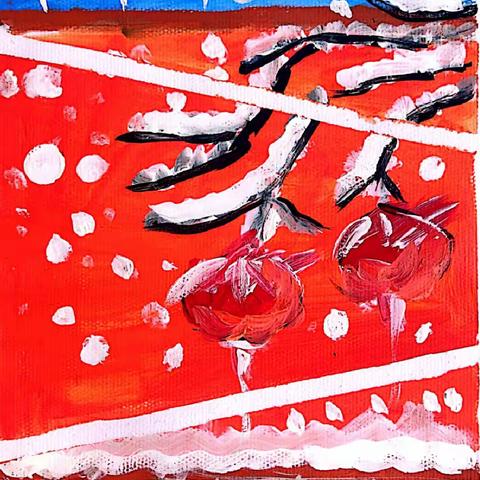 卢龙画室五班星期日作品展