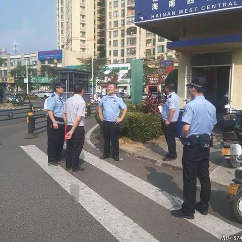 交叉安检除隐患 严守医线护平安-西部医院项目