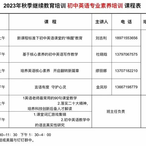 凝聚名师智慧    携手卓越成长 ——新洲区初中英语教师培训活动