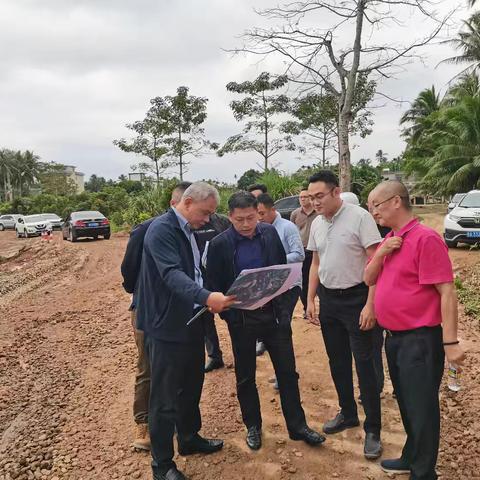 市政府副市长符展深入一线，检查督导省级重点项目征地拆迁工作