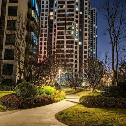 参与小区邻里的一次活动