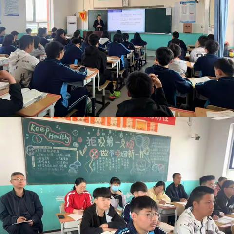春风化雨润桃李 教研深耕助成长——县教育局教研室莅临独羊岗中学教研指导