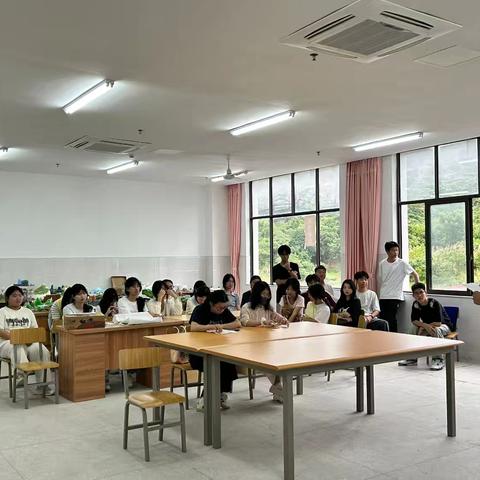 地理研学社换届活动