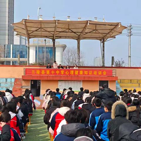 十年树木，百年树人——兰陵县第十中学学生心理健康赋能讲座