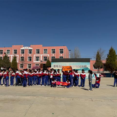 阳光体育健身心——北四家乡学校师生接力赛