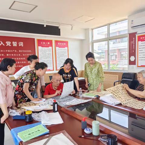 宣纸落墨学党纪 廉洁文化育清风----河东街道工人北里社区开展“写廉字 传廉意 树廉心”党纪宣传教育活动