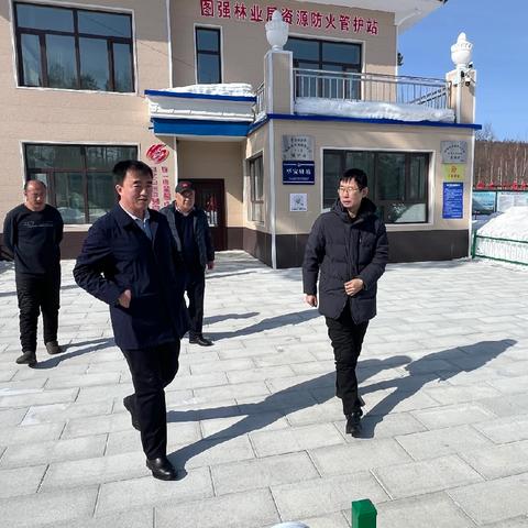 图强林业局领导深入潮满林场检查指导“巡山清套”攻坚行动及春季防火与桦树汁采集准备工作