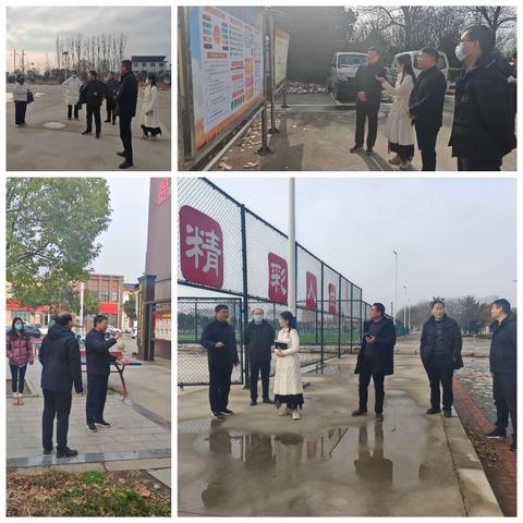 市爱卫办督导临颍县             省市级卫生健康村镇创建工作