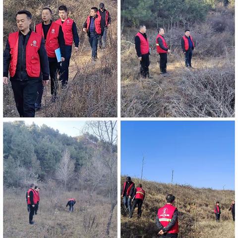 陇县国有龙门洞风景林场对2022年中央财政森林抚育和低效林改造项目补植保存率进行检查验收