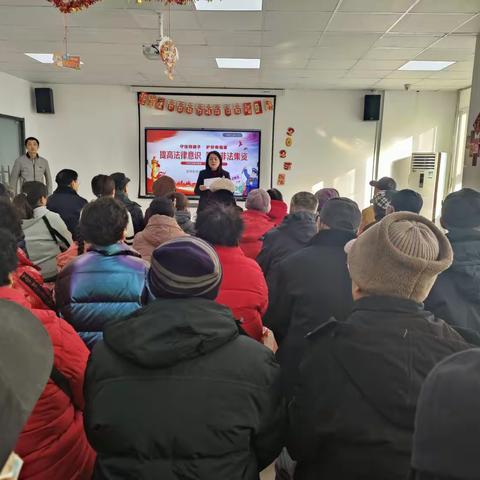 远离非法集资， 建设美好生活——道德街街道北辛街社区开展防范非法集资宣传活动