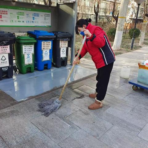北下关街道头堆社区 开展“清洁城市，美化家园” 全域城市清洁日活动