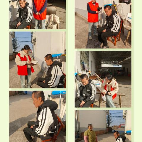 南岩村：关爱智力二级残疾人员叶松祥的暖心探访