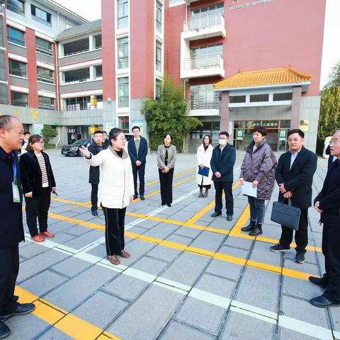 济宁市南池小学迎接省级慢病示范区现场调研评估工作