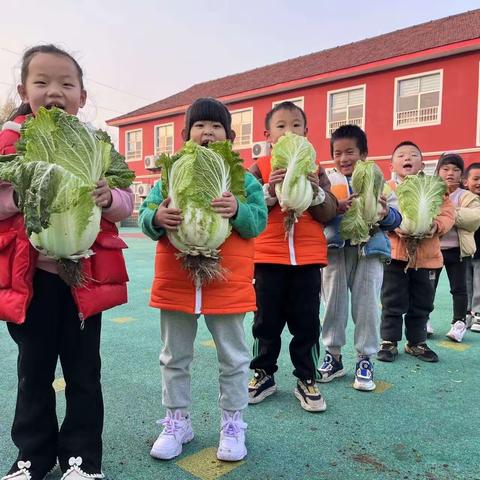菜园丰收忙  劳动快乐多--马桥镇陈庄幼儿园大二班采摘篇