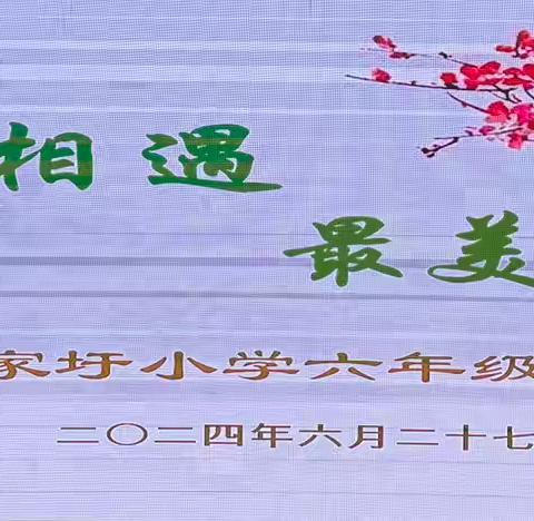 “幸福的相遇 最美的告别”——2024年穿城镇张家圩小学毕业典礼