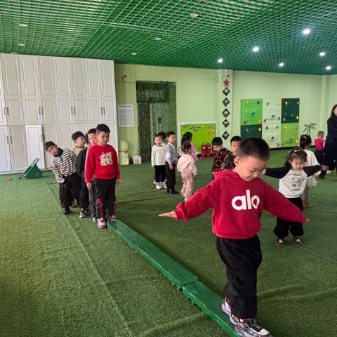 【党建引领➕健康体测】甘其毛都幼儿园体能测试活动