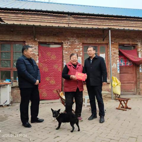 【喜迎佳节送温暖·走访慰问显真情】——东明县商业局机关党委开展新春走访慰问退休老党员和生活困难党员活动