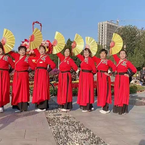 东光县老年大学武术二队庆国庆