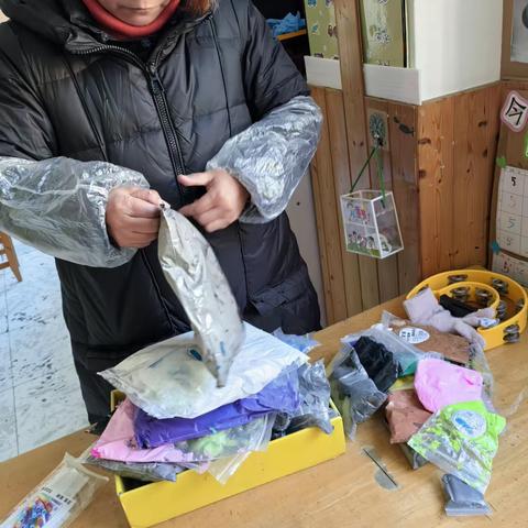 青峰幼儿园过冬至包饺子🥟大班组