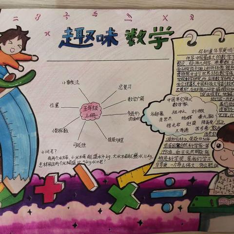 走   进  数 学 ，感 受 数 学         一一  彭泽城关完小五年级数学组特色作业展示