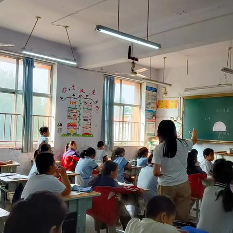 青州市工农子弟学校数学集体教研活动