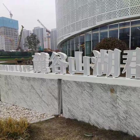 麓谷山湖郡B5及周边施工进度