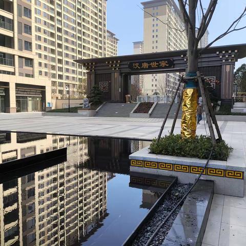 汉唐世家及周边施工进度