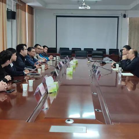 区发改局、区招商局共同会见山东浪潮智慧建筑技术有限公司一行