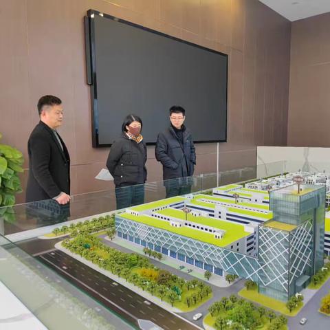 区招商局走访产业园区，了解产业园发展情况